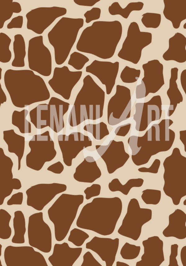 Giraffe Sample Pattern Lenaniart