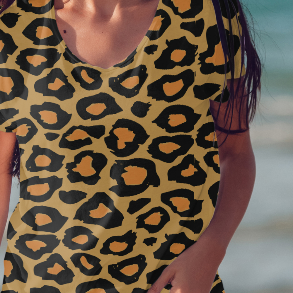 LenaniArt Leopard seamless pattern